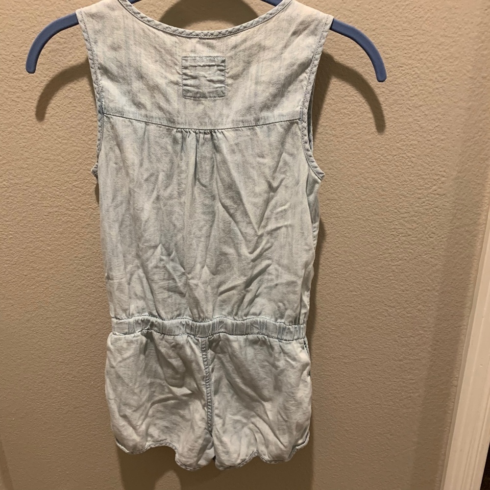 Levi's White Wash Romper w/ Embroideries - Picture 5 of 5